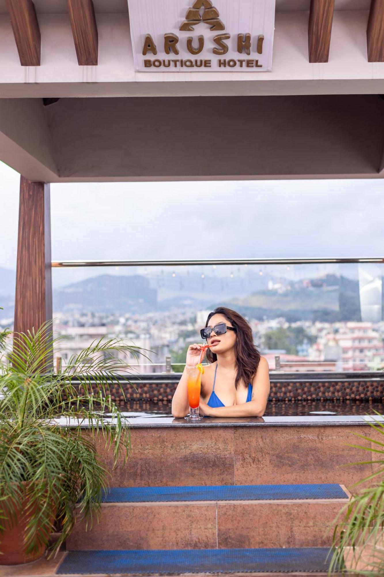 อรุศรี บูทิก โฮเต็ล Hotel กาฐมาณฑุ ภายนอก รูปภาพ